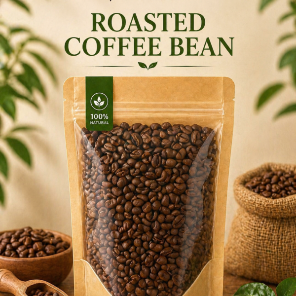 Roasted Arabica Coffee Bean 1/2 Kg